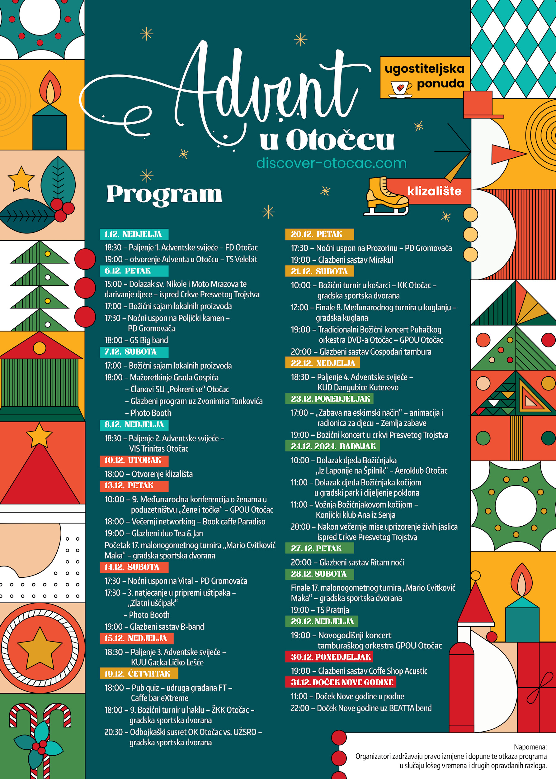 2024 Advent u Otoccu program