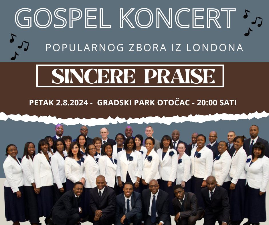 U Otočac dolazi poznati Londonski gospel zbor