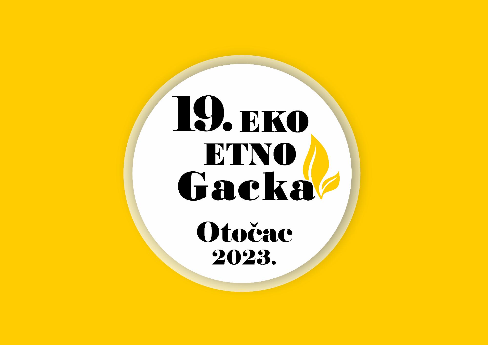 19. Eko Etno Gacka manifestacija